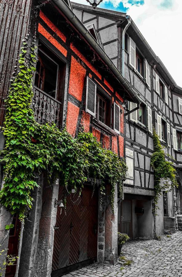 La Maison Rouge Au Coeur De La Ville. Riquewihr Zewnętrze zdjęcie