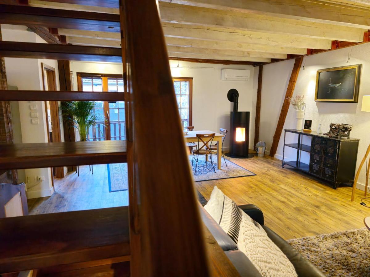 La Maison Rouge Au Coeur De La Ville. Riquewihr Zewnętrze zdjęcie