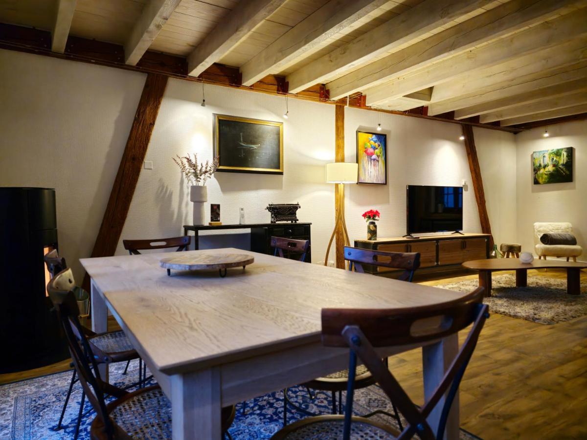 La Maison Rouge Au Coeur De La Ville. Riquewihr Zewnętrze zdjęcie