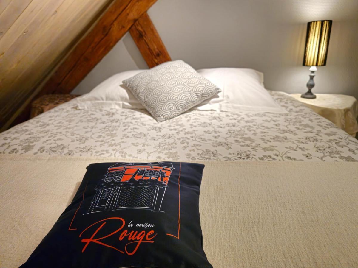 La Maison Rouge Au Coeur De La Ville. Riquewihr Zewnętrze zdjęcie